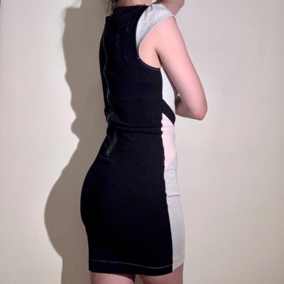 Like New French Connection Colour Block Dress Size 4 - Picture 3 of 8
